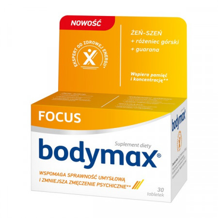 Bodymax Focus na pamięć , tabletki, 30 szt.