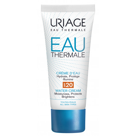 Uriage Eau Thermale, lekki krem aktywnie nawilżający, SPF 20, 40 ml