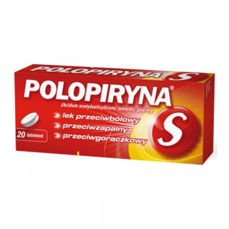 Polopiryna S, 300 mg, 20 tabl.