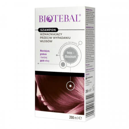 BIOTEBAL, biotyna Szampon przeciw wypadaniu włosów, 200 ml