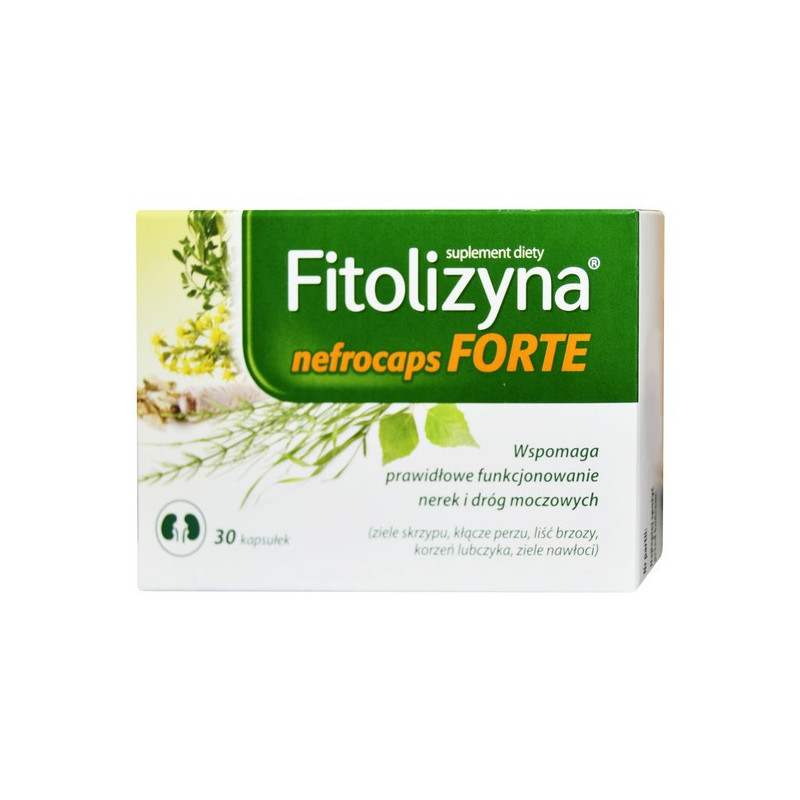 Fitolizyna nefrocaps Forte, kamica 30 kapsułek