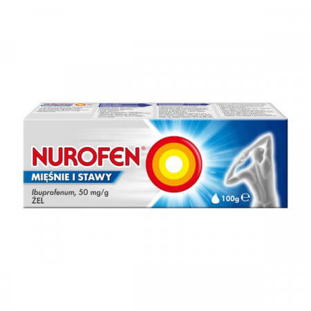 Nurofen Mięśnie i Stawy, ibuprofen 50 mg/g, żel, 100 g