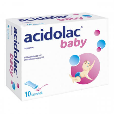 Acidolac Baby, proszek, 1,5 g, 10 saszetek