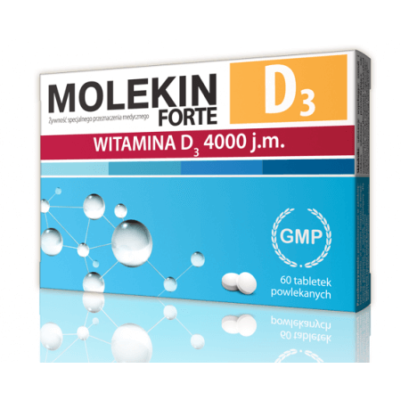 Molekin D3 Forte 4000 j.m 60 tabletek
