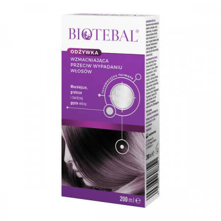 Biotebal, biotyna odżywka przeciw wypadaniu włosów, 200 ml