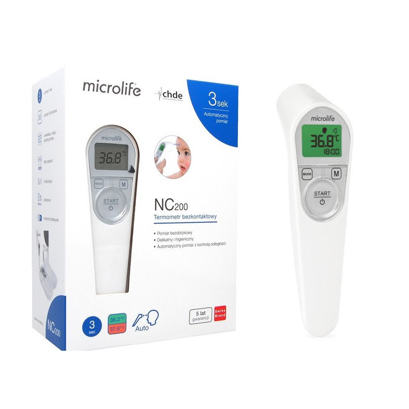 Termometr Elektroniczny Microlife Jak Zmienic F Na C Termometr Microlife NC 200 elektroniczny