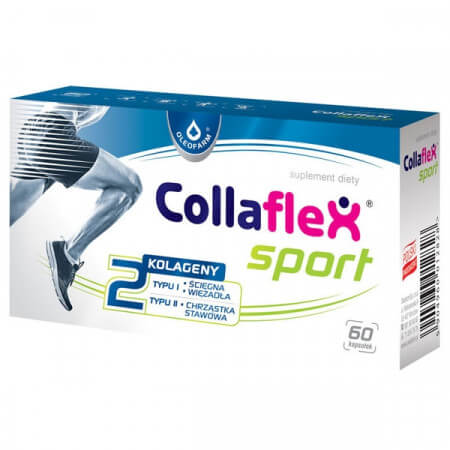 Collaflex Sport, kolagen 60 kapsułek